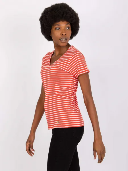 T-shirt-D16054M02431A-dark orange