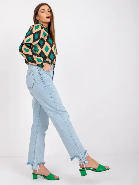 Blouse-DHJ-BZ-15256.53P-black-green