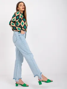 Blouse-DHJ-BZ-15256.53P-black-green