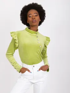 Blouse-DHJ-BZ-6533A.44P-lime green