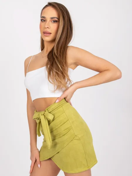 Skirt-DHJ-SD-15680.28X-Lime