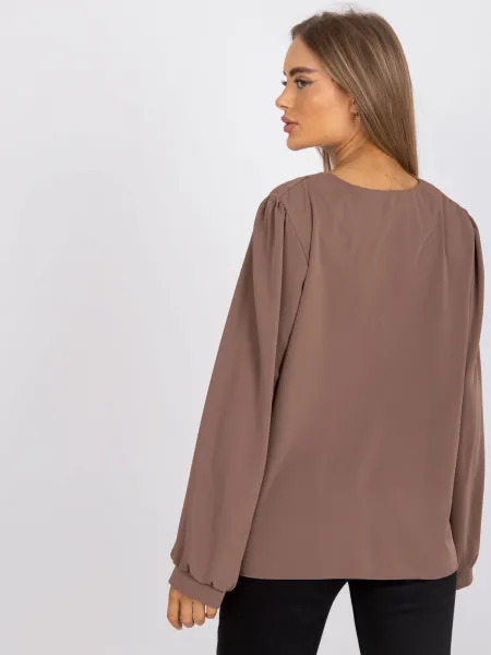 Blouse-LK-BZ-508827.62P-brown
