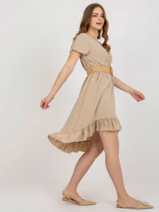 Dress-DHJ-SK-8358.19-beige