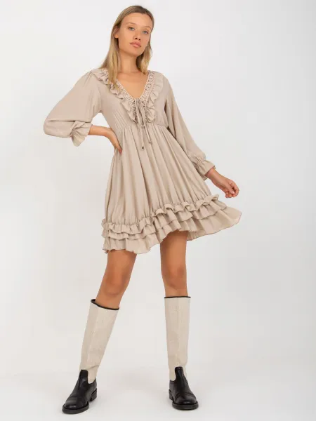 Dress-TW-SK-BI-0761-1.73P-beige