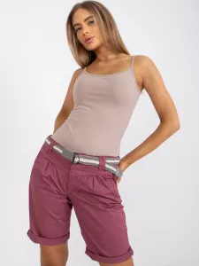 Shorts-D63990Z63080Z-dark pink