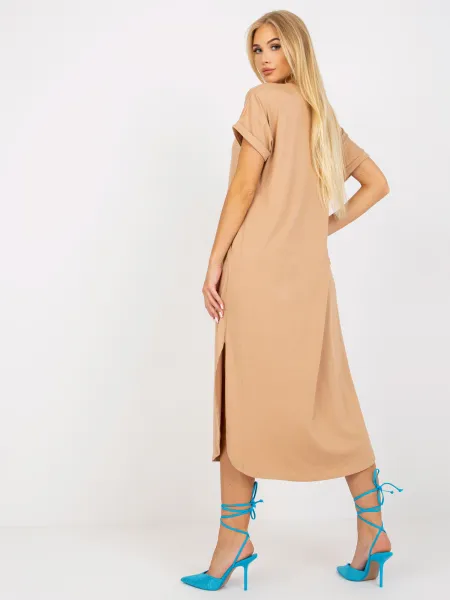 Dress-TW-SK-OB031.11-camel