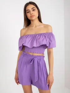 Shorts-D73760R62159KA-purple