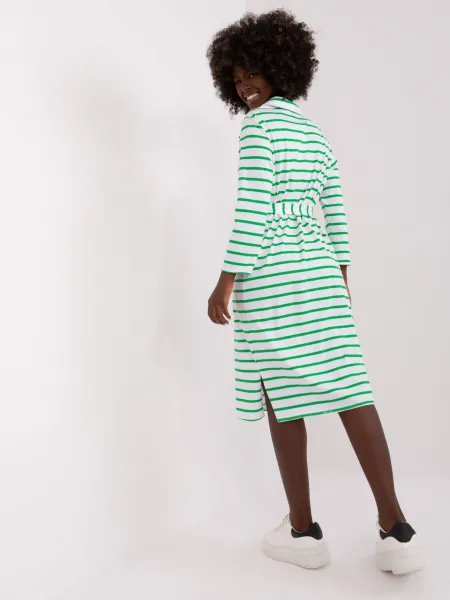 Dress-LK-SK-509299.74-white-green