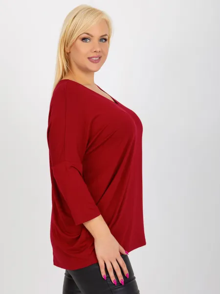 Blouse-RV-BZ-5745.18-burgundy