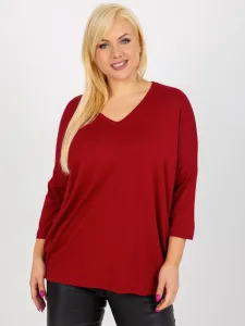 Blouse-RV-BZ-5745.18-burgundy