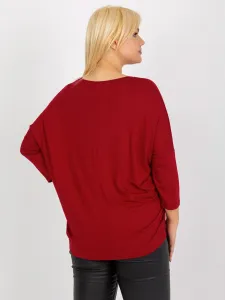 Blouse-RV-BZ-5745.18-burgundy