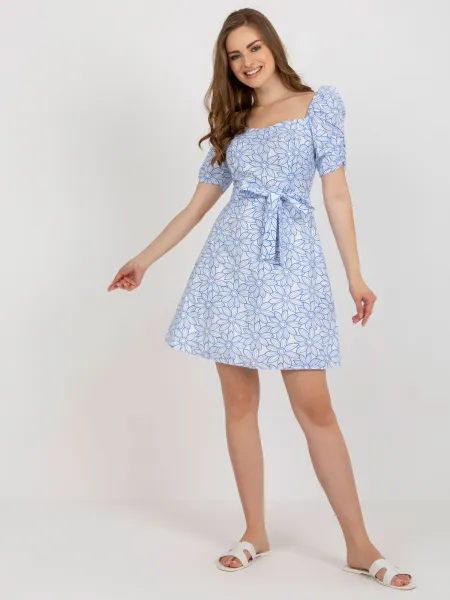 Dress-LK-SK-509002.03P-white-blue