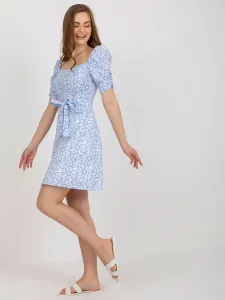 Dress-LK-SK-509002.03P-white-blue