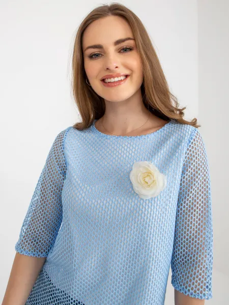 Blouse-LK-BZ-506642.94-light blue