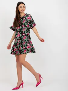 Dress-D73771M30306C-black-green