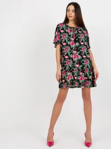Dress-D73771M30306C-black-green