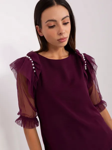 Blouse-LK-BZ-506682.26P-dark purple