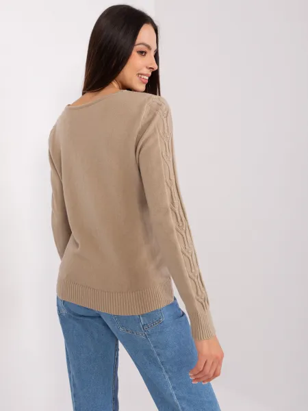 Sweater-AT-SW-2329.98P-dark beige