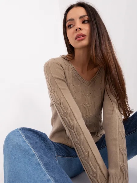 Sweater-AT-SW-2329.98P-dark beige