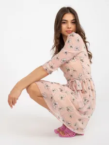 Dress-LK-SK-508006.92P-Light Pink