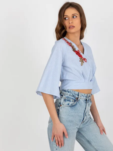 Blouse-LK-BZ-506243.78-white-blue
