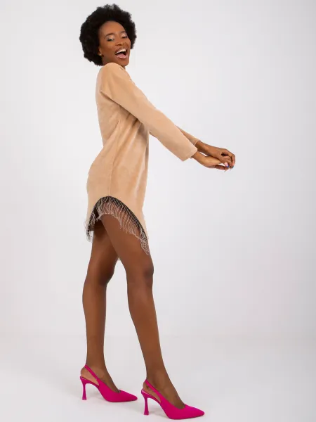 Dress-DHJ-SK-6509.82P-camel