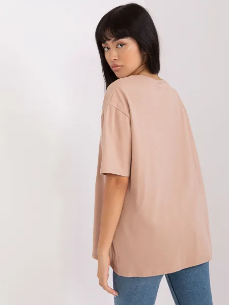 T-shirt-LK-TS-509353-1.33P-dark beige