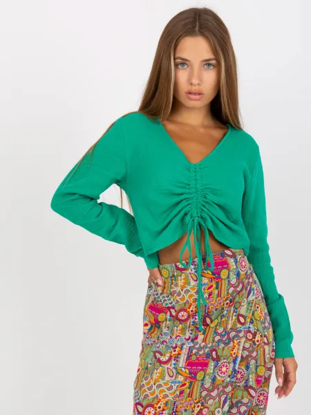 Blouse-D70031F11106A4-green