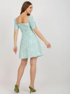 Dress-LK-SK-509002.03P-white-green