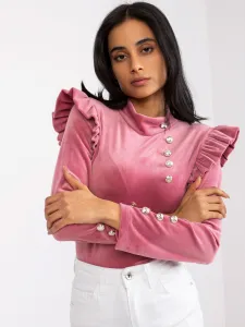 Blouse-DHJ-BZ-6533A.44P-dark pink