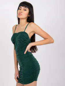 Dress-DHJ-SK-13930.90-dark green