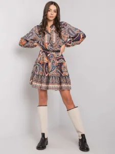 Dress-DHJ-SK-15053.61-dark blue