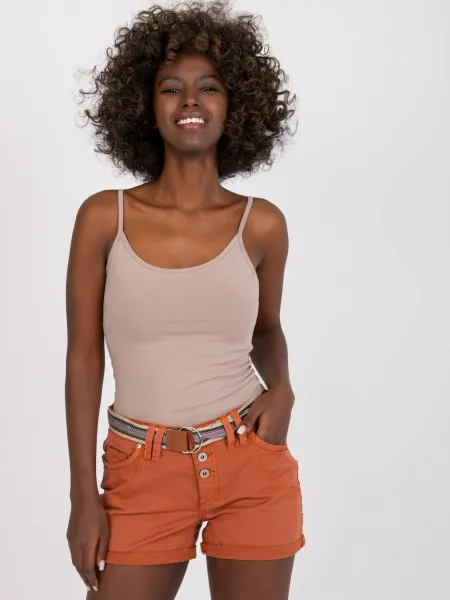 Shorts-D63990Z62190K-light brown