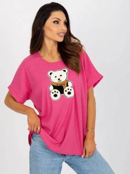 Blouse-LK-BZ-509251.26X-Fuchsia