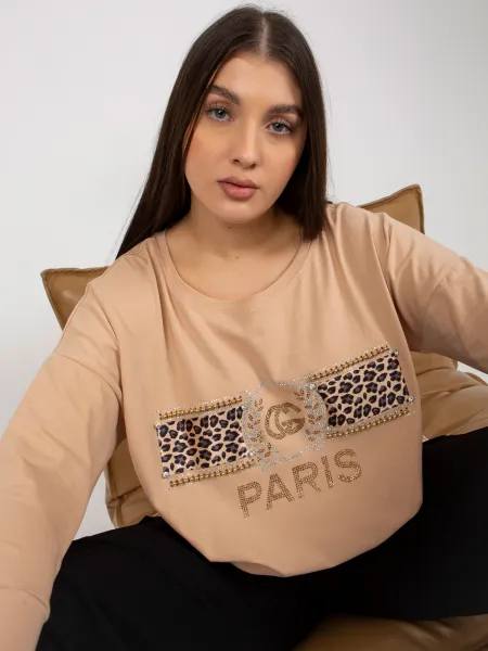 Blouse-VI-BZ-2901.49P-dark beige