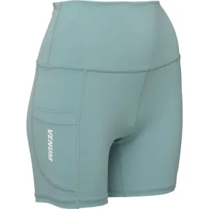 Venum ESSENTIAL WOMEN'S BIKE SHORTS Dámske kraťasy, zelená, veľkosť