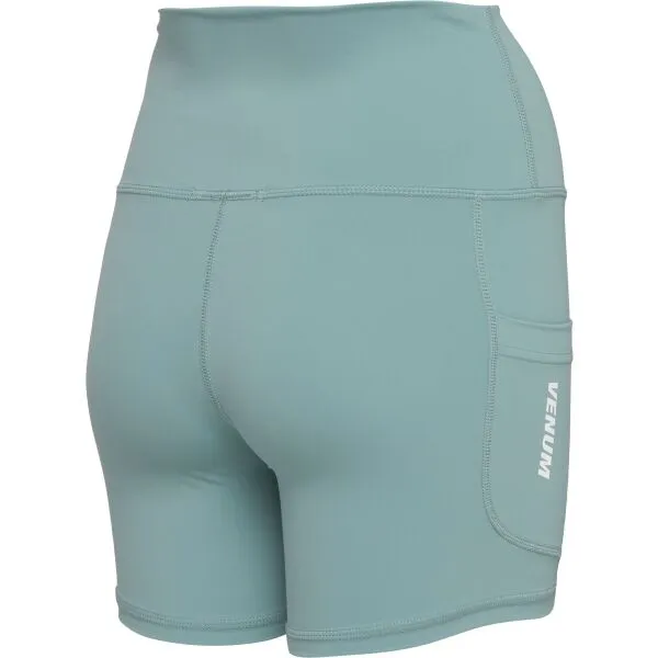 Venum ESSENTIAL WOMEN'S BIKE SHORTS Dámske kraťasy, zelená, veľkosť