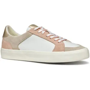 Cream women's sneakers Geox Emmeleny - Women's