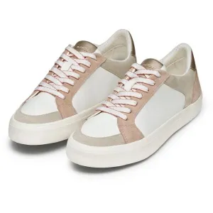 Cream women's sneakers Geox Emmeleny - Women's