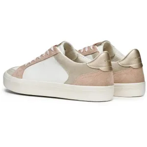 Cream women's sneakers Geox Emmeleny - Women's