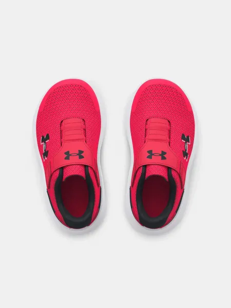 Under Armour BINF SURGE Chlapčenská bežecká obuv, červená, veľkosť 21