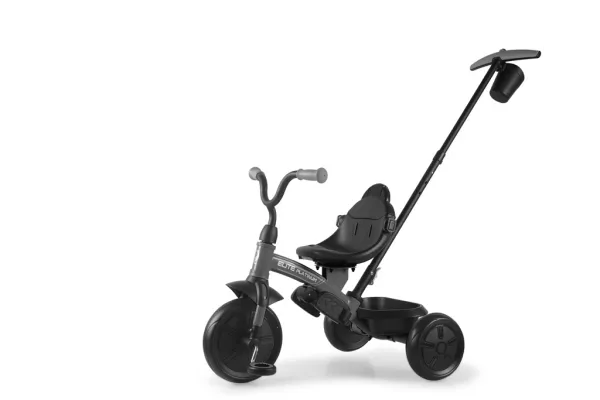 QPLAY Trojkolka Elite Platinum Grey, 6 v 1, vek 10-72 mesiacov