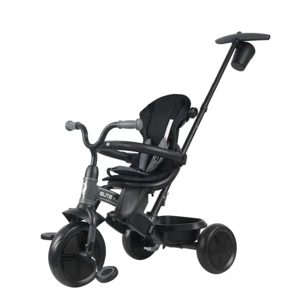 QPLAY Trojkolka Elite Platinum Grey, 6 v 1, vek 10-72 mesiacov