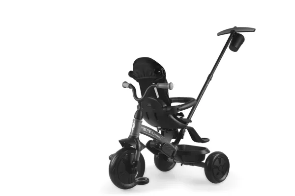 QPLAY Trojkolka Elite Platinum Grey, 6 v 1, vek 10-72 mesiacov