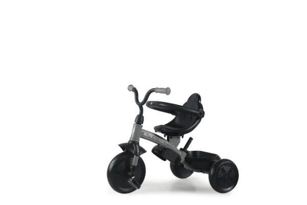 QPLAY Trojkolka Elite Platinum Grey, 6 v 1, vek 10-72 mesiacov