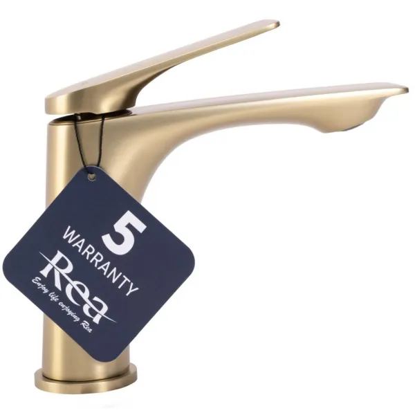 REA - Kúpeľňová batéria AVALON brush gold Low REA-B2703