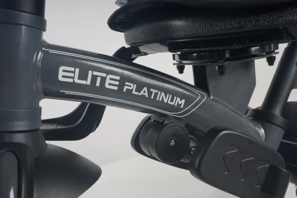 QPLAY Trojkolka Elite Platinum Grey, 6 v 1, vek 10-72 mesiacov