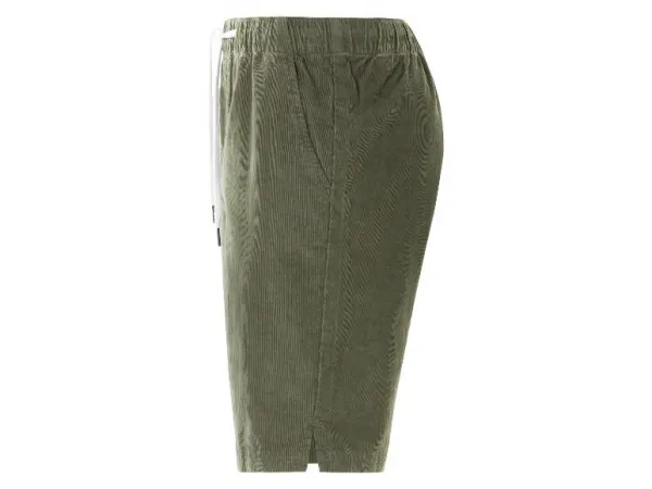 Livergy® Pánske kordové šortky (zelená, S (44/46))
