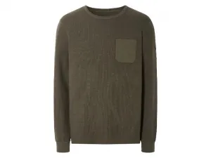 Livergy® Pánska mikina (tmavozelená, M (48/50))
