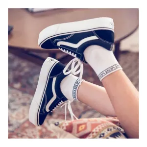 Dámska vychádzková obuv VANS UA Old Skool Platform black white